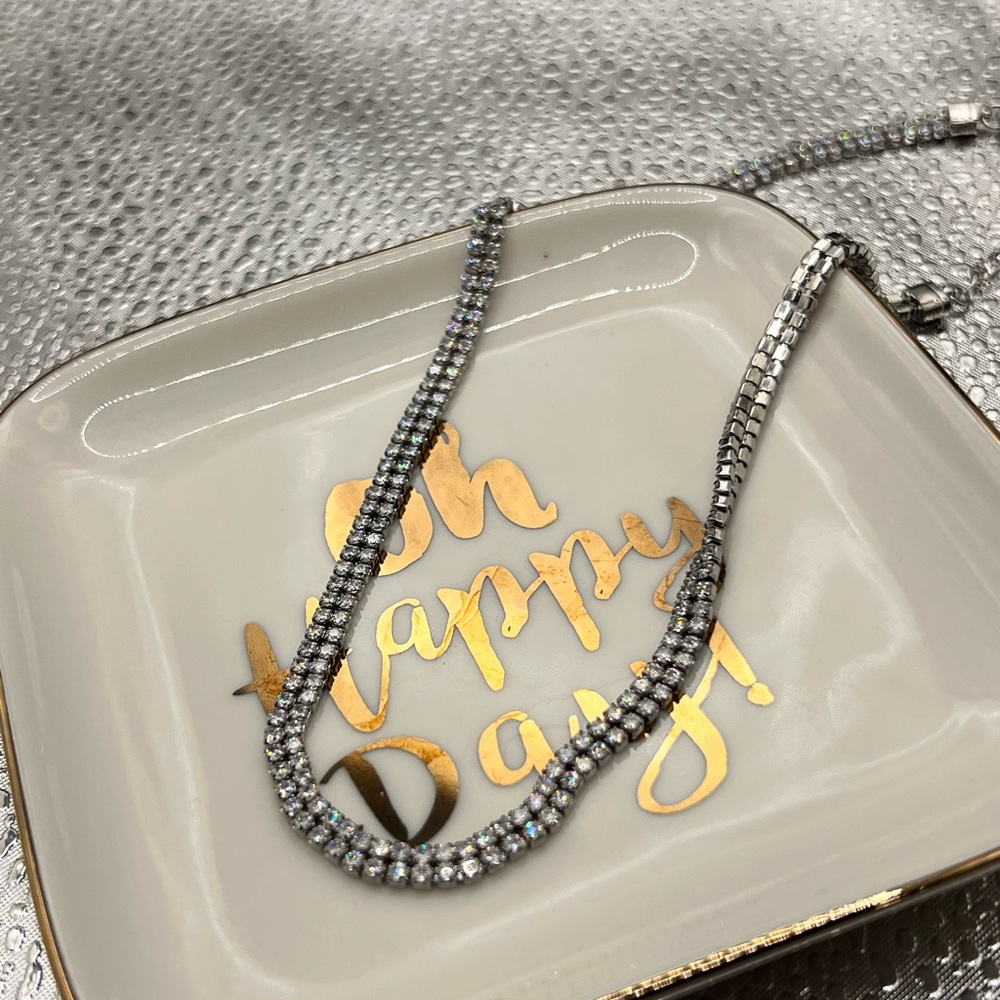 Dazzling Double CZ Necklace - Picture 3 of 6